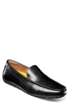 Florsheim Motor Moc Toe Venetian Driving Loafer In Black