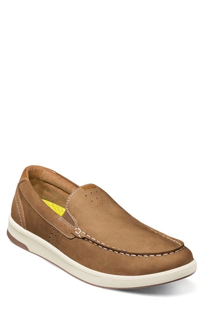 Florsheim Crossover Moc Toe Slip-on In Mushroom