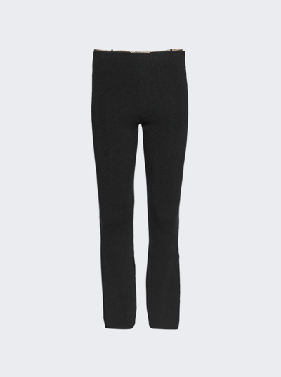 Alexander Wang Nameplate V Denim Jean In Black