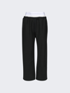 ALEXANDER WANG T WIDE LEG SWEATPANTS WITH BOXER