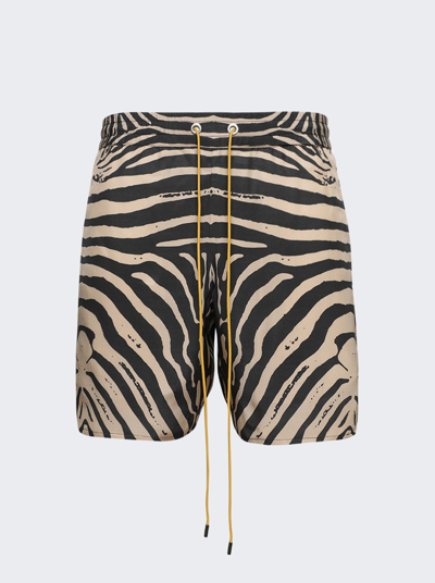 Rhude Zebra Print Shorts