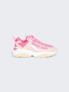 Amiri Pink Bone Runner Sneakers In Pink
