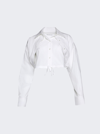 Alexander Wang T White Layered Shirt In White