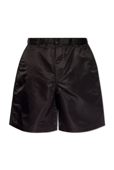Emporio Armani Shorts With Logo In Black