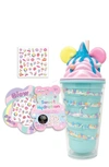 HOT FOCUS KIDS' SWEET HYDRATION TUMBLER & NAIL STICKERS