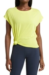 Zella Hana Studio T-shirt In Green Blaze