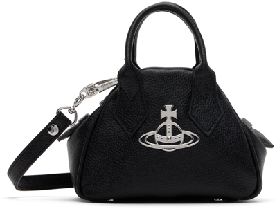 Vivienne Westwood Black Mini Yasmine Bag In N403 Black