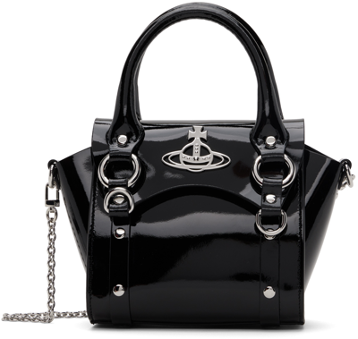 Vivienne Westwood Black Betty Mini Bag In N403 Black