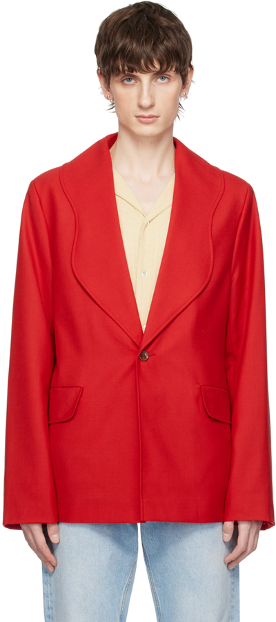 Séfr Red Peace Blazer