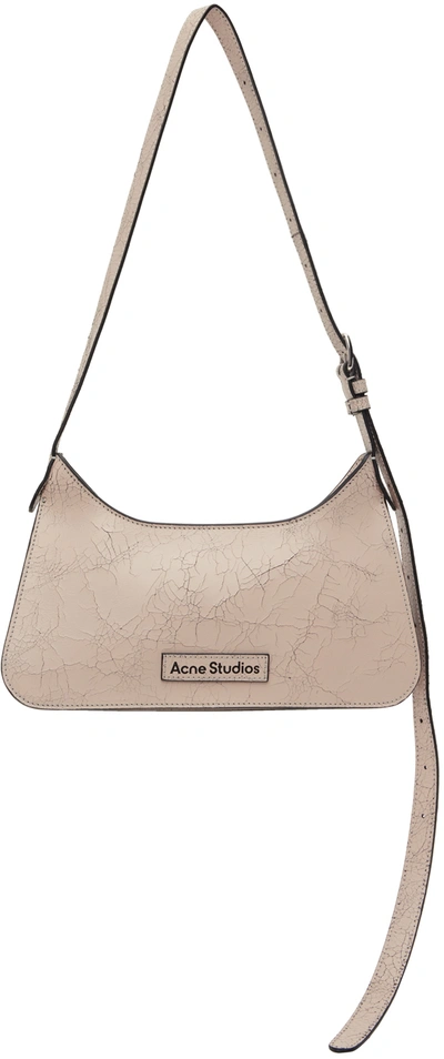 Acne Studios Pink Platt Mini Shoulder Bag In Bky Pastel Pink