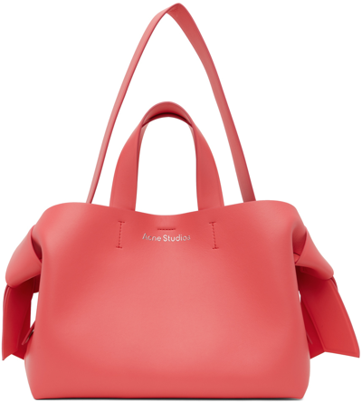 Acne Studios Pink Musubi Midi Tote In Cjg Electric Pink