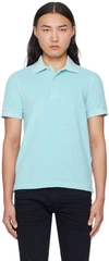 TOM FORD BLUE TOWELLING POLO