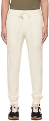 TOM FORD OFF-WHITE LIGHTWEIGHT SWEATPANTS