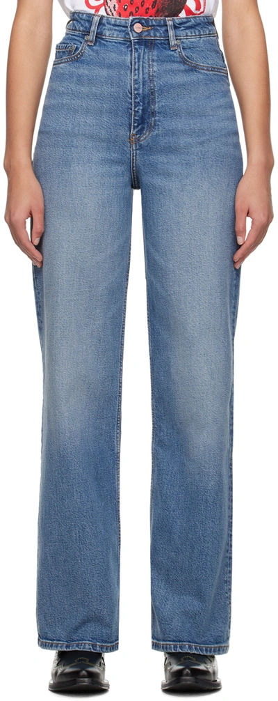 Ganni Blue Andi Jeans