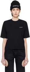 Off-white Anchor Arrow T-shirt In Black Multicolor