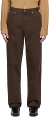 Séfr Sefr Jeans In Washed Brown