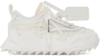 OFF-WHITE WHITE ODSY 1000 SNEAKERS