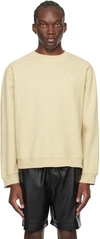 Nanushka Beige Mart Sweatshirt In Shell