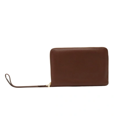 Hermes Hermès Brown Leather Wallet  ()