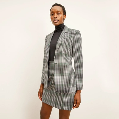 M.m.lafleur The Dolly Jacket - Check Plaid Sharkskin In Multi