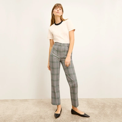 M.m.lafleur The Smith Pant - Check Plaid Sharkskin In Multi