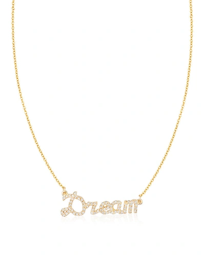 Ariana Rabbani Diamond Dream Necklace Yellow Gold