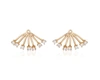 Ariana Rabbani 14k 0.35 Ct. Tw. Diamond Ear Jackets In Gold
