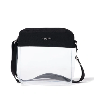 BAGGALLINI WOMEN'S CLEAR STADIUM CROSSBODY BAG