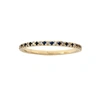 Ariana Rabbani Diamond & Sapphire Eternity Ring White Gold In Multi