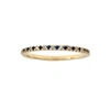 Ariana Rabbani Diamond & Sapphire Eternity Ring White Gold In Gold