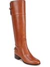 FRANCO SARTO L JAZRIN WOMENS LEATHER WIDE CALF KNEE-HIGH BOOTS