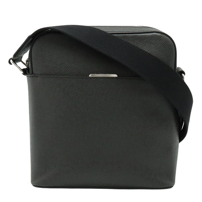 Pre-owned Louis Vuitton Anton Leather Shopper Bag () In Black