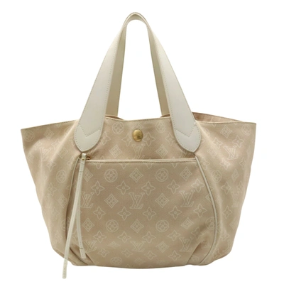 Pre-owned Louis Vuitton Cabas Canvas Tote Bag () In Beige