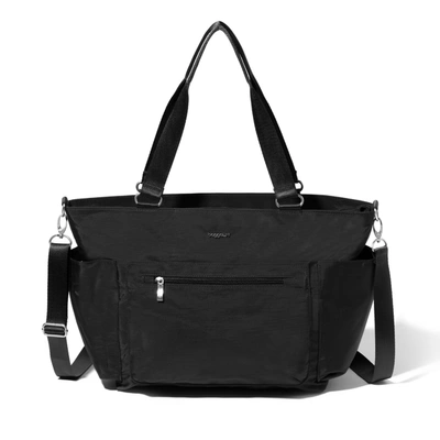 Baggallini Modern Avenue Tote With Wristlet In Black