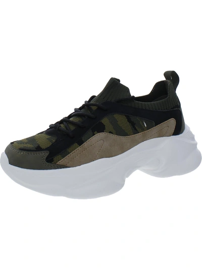 Yellowbox Tomas Womens Camo Chunky Casual And Fashion Sneakers In Multi