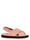 MARNI FUSSBET SANDALS MULTICOLOR