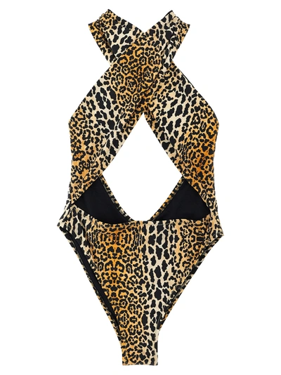 Reina Olga Italian Stallion Swimsuit In Animal Print