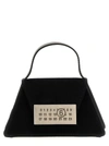 MM6 MAISON MARGIELA NUMERIC MINI CROSSBODY BAGS BLACK