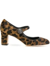 DOLCE & GABBANA LEOPARD PRINT MARY JANE PUMPS,CD0882AI53312215933