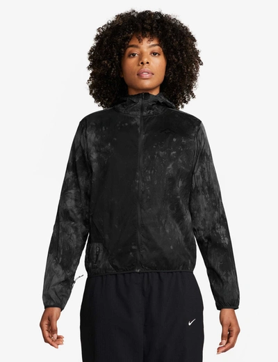 Nike Repel Trail Running Jacket In Black