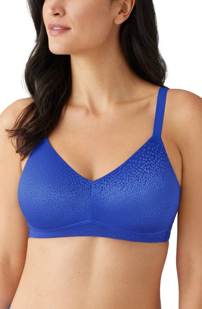 Wacoal Back Appeal Wire Free Bra In Radiant Blue