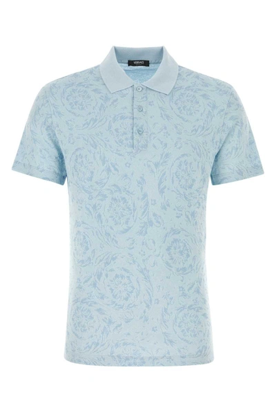 Versace Polo In Printed