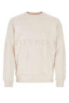 Givenchy Logo-embroidered Cotton Sweatshirt In Pink