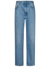 Gcds Chocker Rhinestone-detailed Jeans In Blu