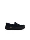 806 Ugg 'ascot' Black Suede Loafers