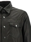 GIORGIO BRATO BLACK WESTERN JACKET WITH LONG SLEEVE IN SMOOTH LEATHER MAN