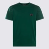 Dolce & Gabbana Green Cotton T-shirt In Moss Green