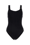 Hunza G Domino One-piece Swimsuit In Black