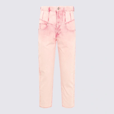 Isabel Marant Light Pink Cotton Jeans