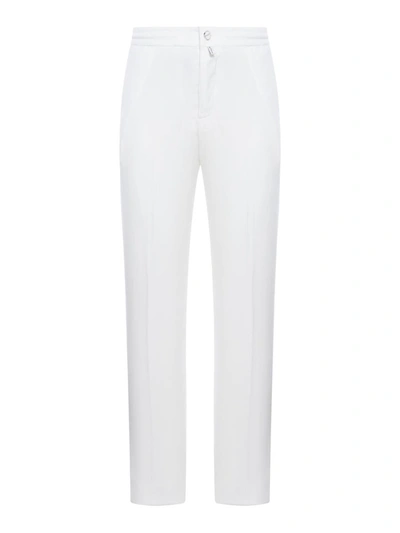 Kiton Jeans In White